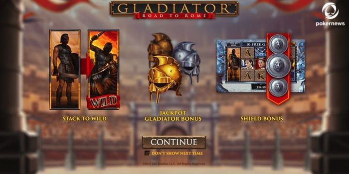 Gladiator Road to Rome Spielautomat apps real money